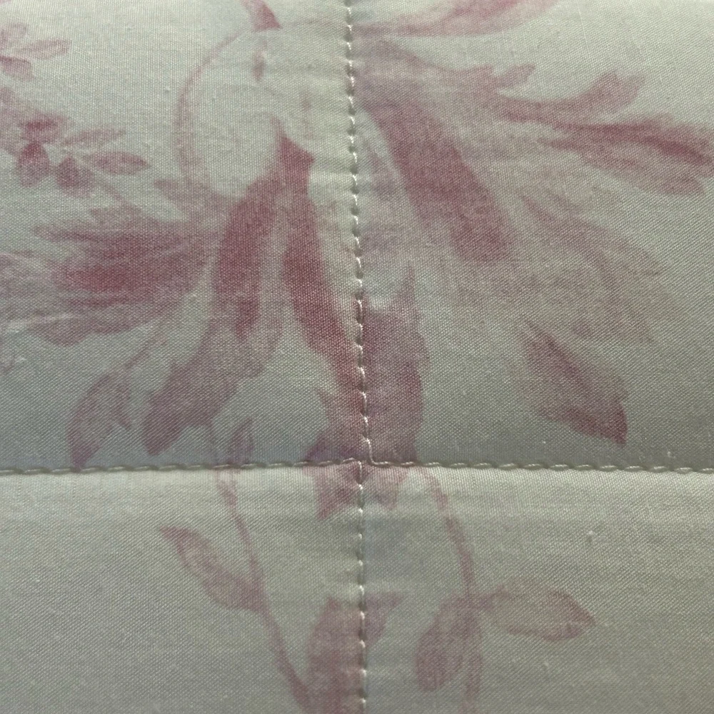 CABBAGES & ROSES Pink Toile Alderney 24” x 24” Euro Shams. Set Of 2. Shams Only